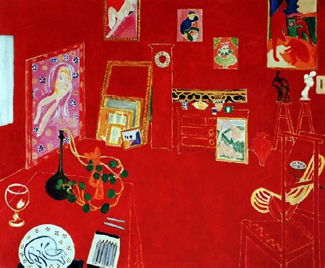 Matisse, L’Atelier rouge 